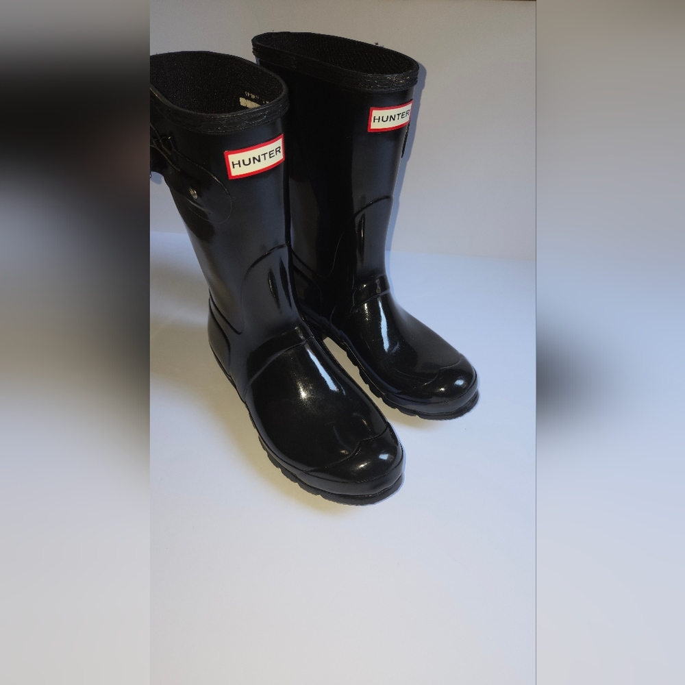 Hunter Black Rain Boots
